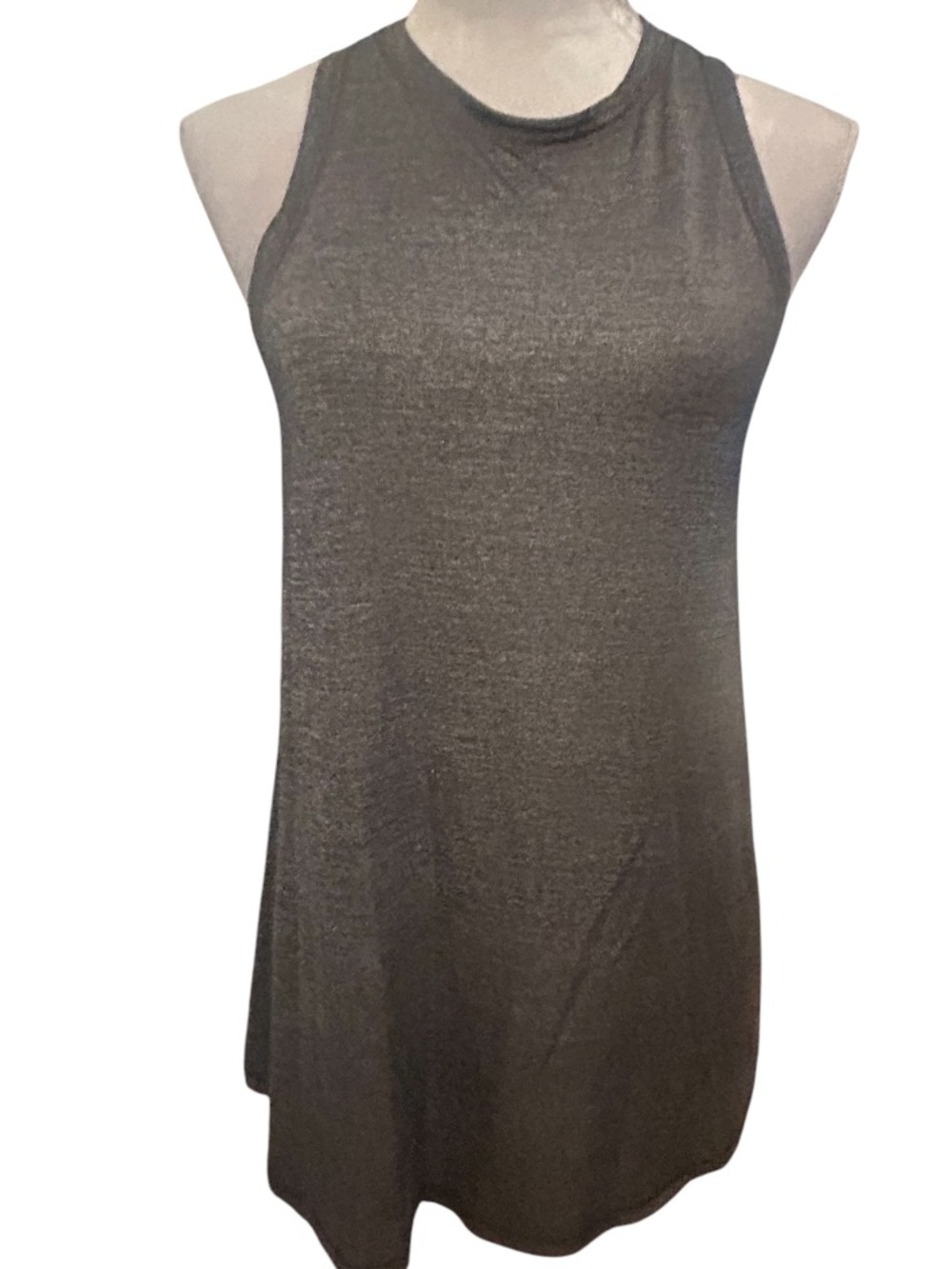 Lululemon Heathered  Gray Razorback Sleeveless Tank Top